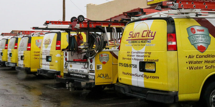 Maintenance Repair service vans